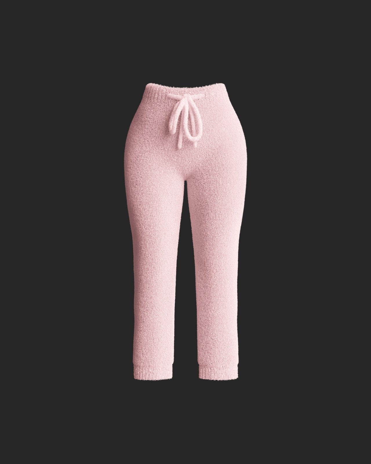 Cosy Knit Pant - Rose