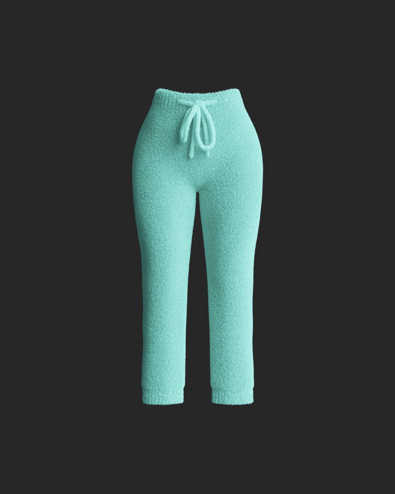 Cosy Knit Pant - Teal